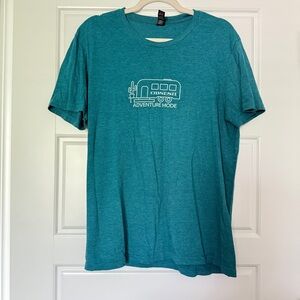 District Teal Adventure Mode Graphic T-Shirt